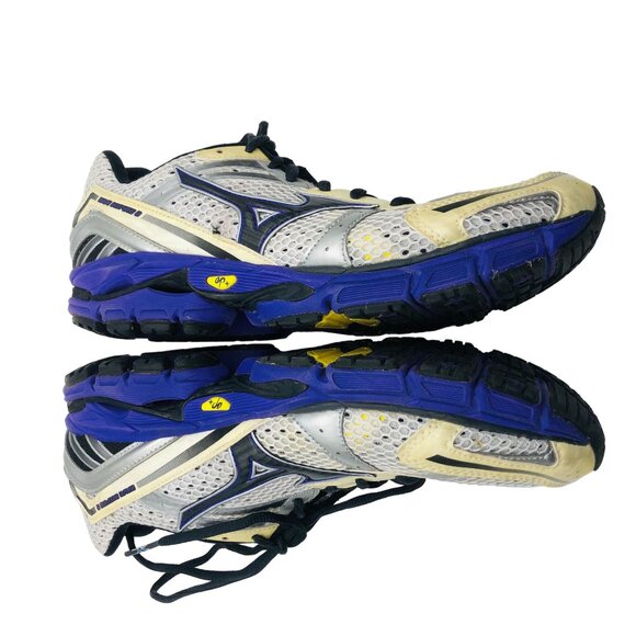 Mizuno Wave Inspire 8 Womens Running Shoes Sz 9.5 Gray Purple Style 8KN-24312 - Picture 6 of 12